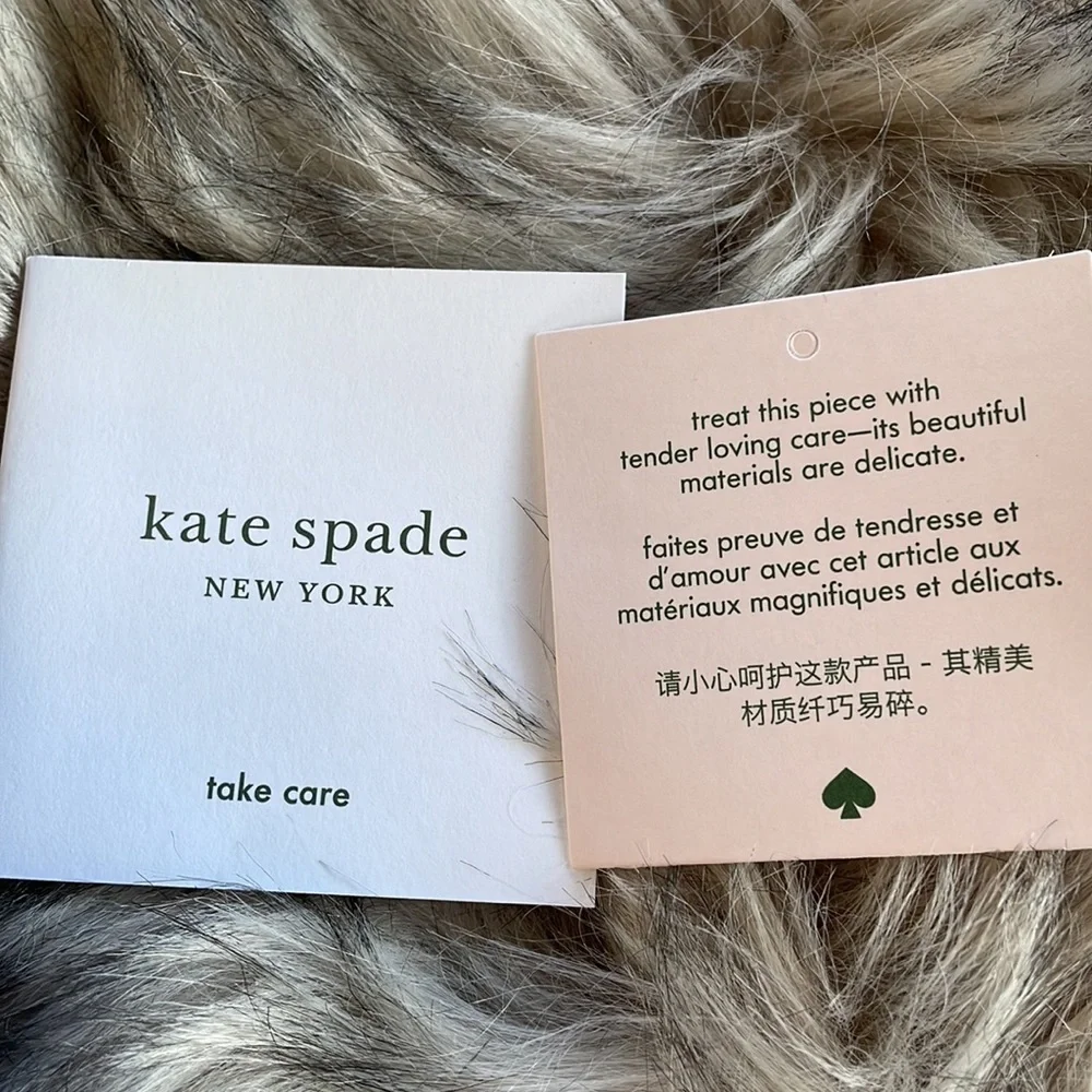 Kate Spade ♠️ New York Small Zip Bifold Wallet Oceanside - Picture 8 of 8